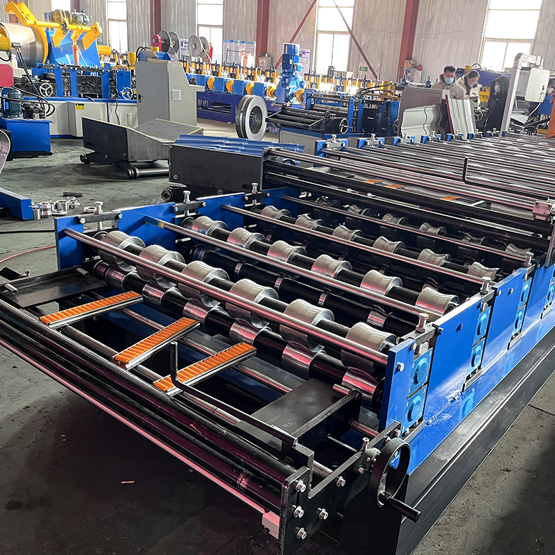 Máquina Laminadora De Tejas Trapezoidales 1025 Y Tejas Q 1035