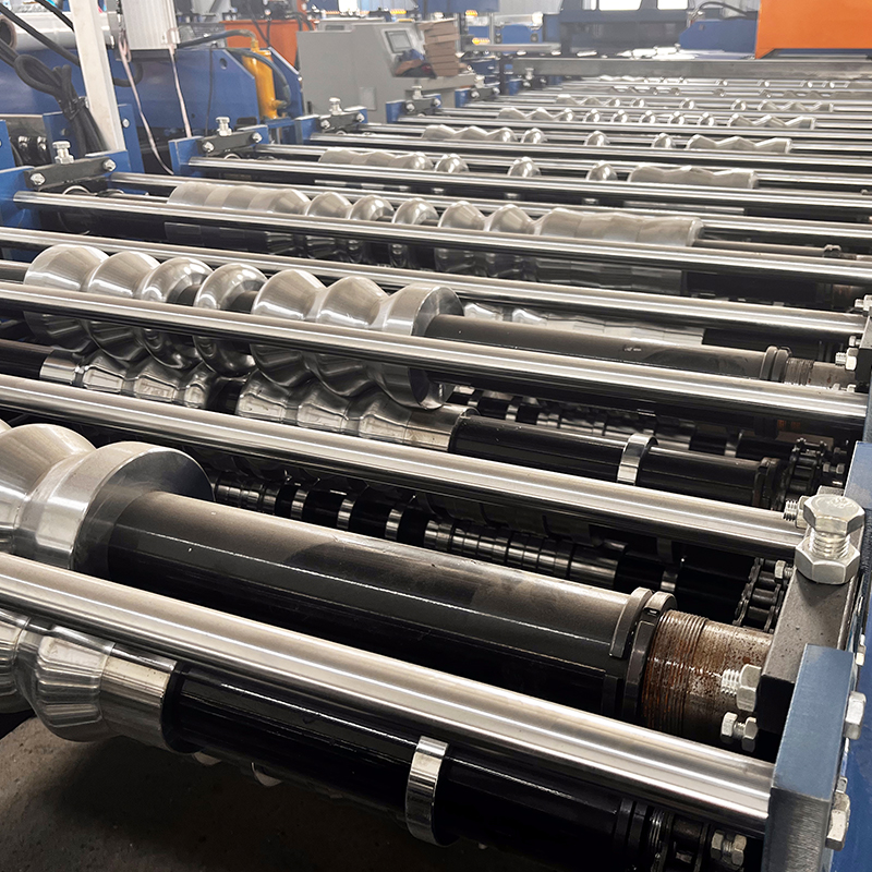 Máquina De Doble Capa Para Láminas Trapezoidales 996 Y Corrugadas 1032