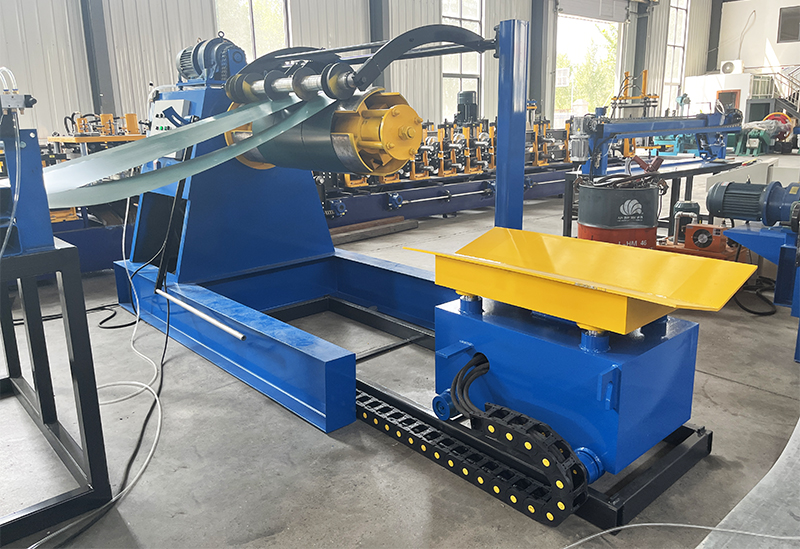 Sistema hidr&aacute;ulico para desbobinado