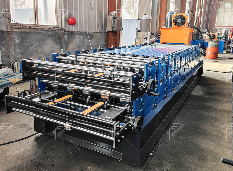 M&aacute;quina Perfiladora para L&aacute;minas Met&aacute;licas de Doble Capa