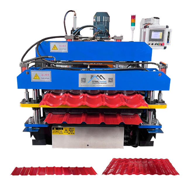 Máquina Laminadora De Tejas Trapezoidales 1025 Y Tejas Q 1035