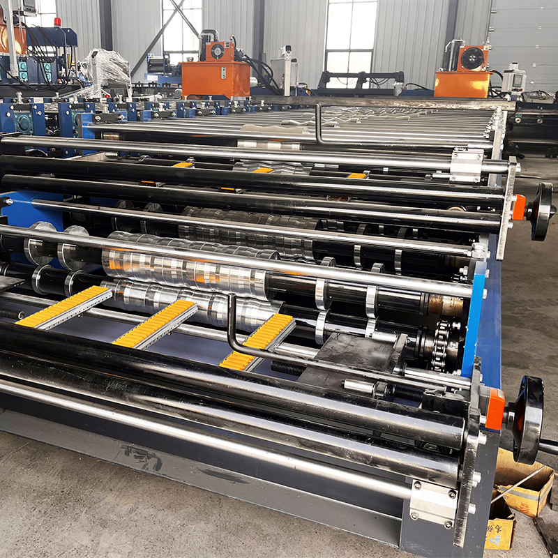 Máquina De Doble Capa Para Láminas Trapezoidales 996 Y Corrugadas 1032