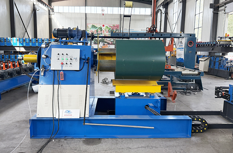 Control hidr&aacute;ulico desbobinador