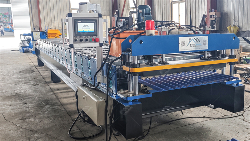 M&aacute;quina perfiladora de techos