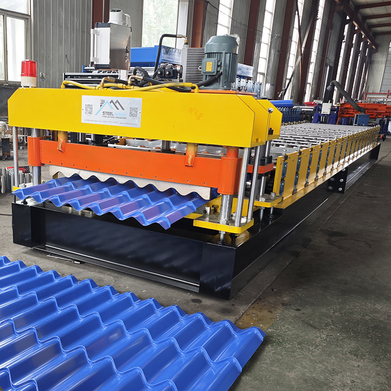 Máquina Automática Para Fabricación De Teja Continua 980