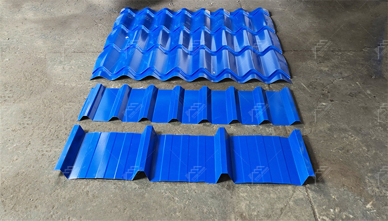 Perfiladora de techos trapezoidales 