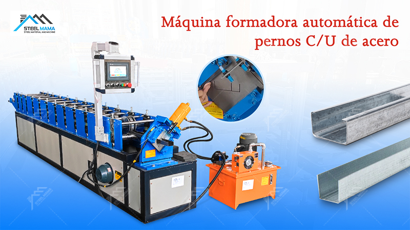 Fabricadora autom&aacute;tica de grapas de acero 