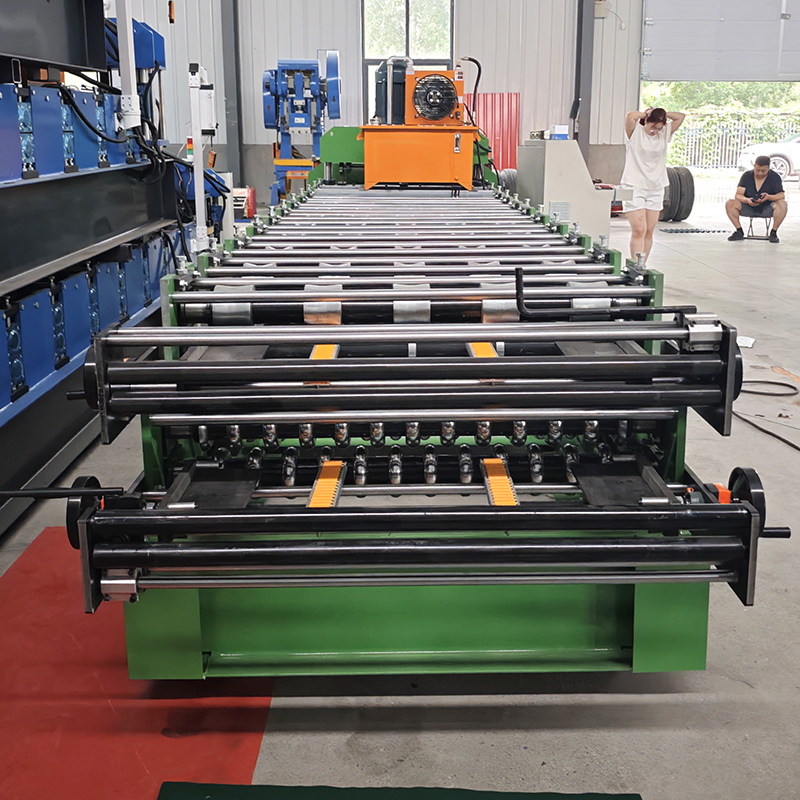 Máquina Corrugadora 836 Y Perfiladora Trapezoidal De Doble Capa 840