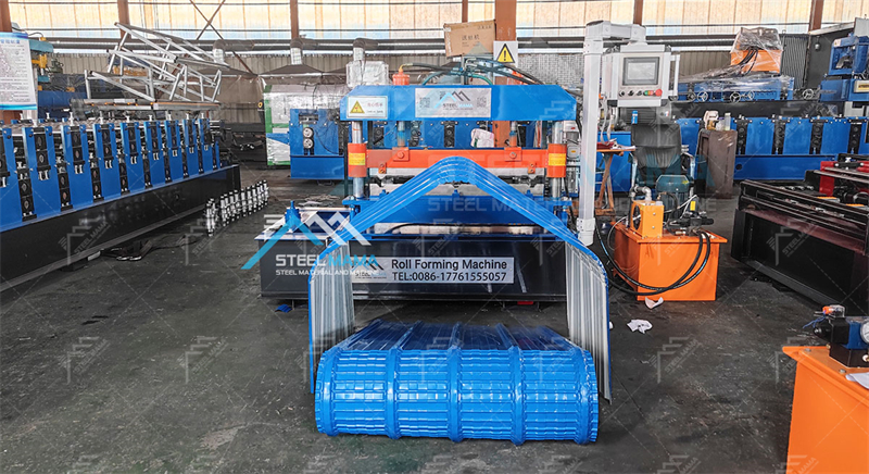 Roladora de chapas aluzinc