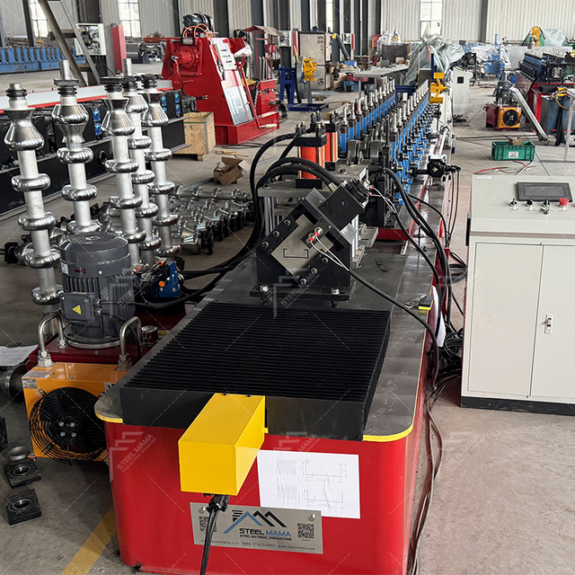 Máquina para hacer perfiles de acero tipo C y tipo U para estructura metálica