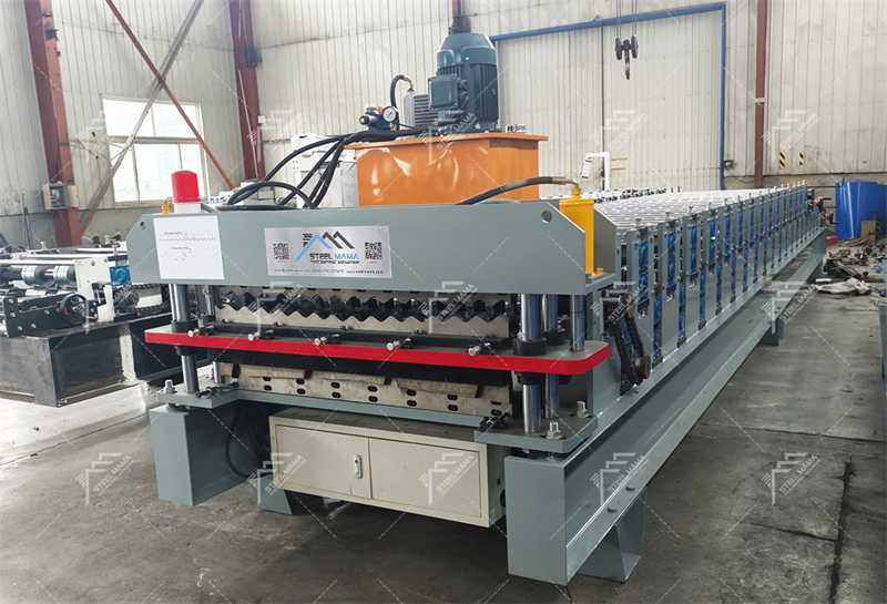 M&aacute;quina de l&aacute;mina doble para techo