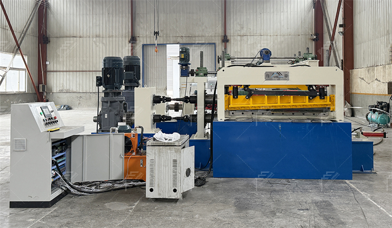 Equipo de corte longitudinal de chapas